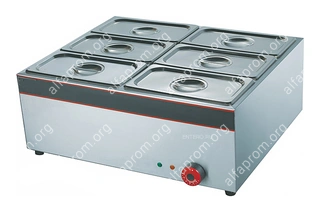 Мармит Foodatlas EH-6V (6 бункеров)