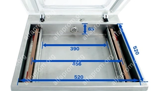 Вакуумный упаковщик DZQ-500/2H Foodatlas Eco