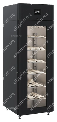 Шкаф холодильный POLAIR CS107 Bakery Br стеклянная дверь, черный, тип 1