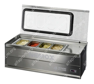 Витрина для мороженого Nemox 4 Magic Pro100