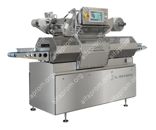 Компактный запайщик лотков G.Mondini Cignо с технологией вакуум/газ (Б/У)