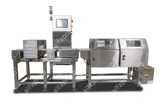 Контрольно-динамические весы IMC-230L-3H (IP65, двойной толкатель, 2 бокса, правая подача)