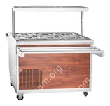 Прилавок-витрина Abat ПВВ(Н)-70ПМ-НШ кашир.