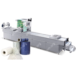 Автоматическая термоформовочная машина DLZ-320T Foodatlas (Твердый лоток, Газонаполнение)